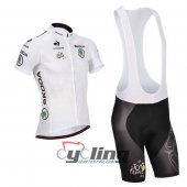 2014 Tour De France Cycling Jersey and Bib Shorts Kit White