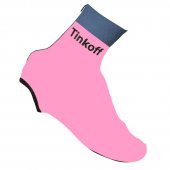 2016 Saxo Bank Tinkoff Cycling Shoe Covers rose