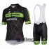 2016 Cannondale Garmin Cycling Jersey and Bib Shorts Kit Black Green