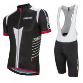 2016 Nalini Cycling Jersey and Bib Shorts Kit Red Black