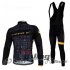 2012 LiveStrong Long Sleeve Cycling Jersey and Bib Pants Kits Bl