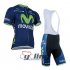 2014 Movistar Team Cycling Jersey and Bib Shorts Kit Blue Gr