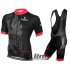 2016 Bianchi Cycling Jersey and Bib Shorts Kit Red Black