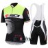 2016 Castelli Cycling Jersey and Bib Shorts Kit Green Black