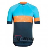 2016 Rapha Cycling Jersey and Bib Shorts Kit Blue Orange