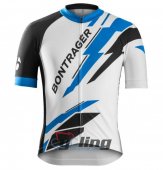 2016 Trek Factory Cycling Jersey and Bib Shorts Kit Sky Blue
