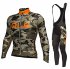 2017 ALE Long Sleeve Cycling Jersey and Bib Pants Kit camouflage