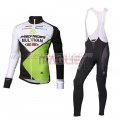 Multivan Merida Cycling Jersey and Kit Long Sleeve 2014 green white