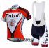 2016 Tinkoff Cycling Jersey and Bib Shorts Kit Red White