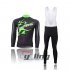 2012 Merida Long Sleeve Cycling Jersey and Bib Pants Kits Black
