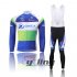 2013 Orica GreenEDGE Long Sleeve Cycling Jersey and Bib Pants Ki