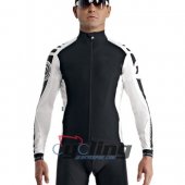 2014 Assos Long Sleeve Cycling Jersey and Bib Pants Kits Black A