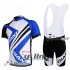 2012 Giant Cycling Jersey and Bib Shorts Kit White Blue