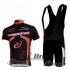2012 Merida Cycling Jersey and Bib Shorts Kit Black Red