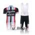 2013 Rapha Cycling Jersey and Bib Shorts Kit Black Red