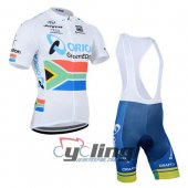 2014 Orica GreenEDGE Cycling Jersey and Bib Shorts Kit edge Whit