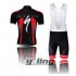 2014 Specialized Cycling Jersey and Bib Shorts Kit Black Red