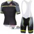 2016 Castelli Cycling Jersey and Bib Shorts Kit Black Gray