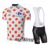 2016 Tour De France Cycling Jersey and Bib Shorts Kit Red Wh