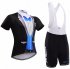 2017 Sobycle Cycling Jersey and Bib Shorts Kit black blue