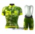 2016 ALE Cycling Jersey and Bib Shorts Kit Green Yellow