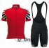2016 ALE Cycling Jersey and Bib Shorts Kit Red White