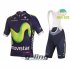 2016 Movistar Cycling Jersey and Bib Shorts Kit Blue green