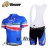 2011 Castelli Cycling Jersey and Bib Shorts Kit Blue Red