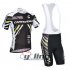 2013 Cannondale Garmin Cycling Jersey and Bib Shorts Kit Black White