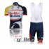 2013 Lotto Soudal Cycling Jersey and Bib Shorts Kit White Bl