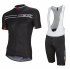 2016 Nalini Cycling Jersey and Bib Shorts Kit White Black