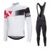 2016 Nalini Long Sleeve Cycling Jersey and Bib Pants Kit Red White