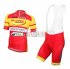 Wallonie Bruxelles Cycling Jersey Kit Short Sleeve 2016 yellow and red