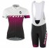 2016 Women Scott Cycling Jersey and Bib Shorts Kit Red White