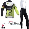 2014 Specialized Long Sleeve Cycling Jersey and Bib Pants Kits G
