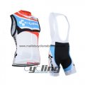 Cube Wind Vest White And Blue 2014