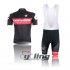 2011 Castelli Cycling Jersey and Bib Shorts Kit Black Re