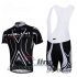 2012 Nalini Cycling Jersey and Bib Shorts Kit White Black