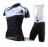 2014 Women Nalini Cycling Jersey and Bib Shorts Kit White Bl