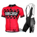 2015 Nalini Cycling Jersey and Bib Shorts Kit Black Red