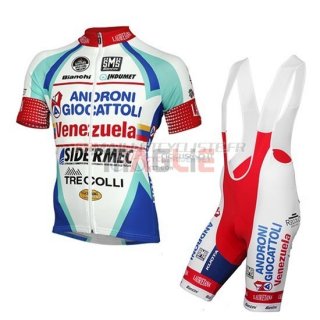 Androni Giocattoli Cycling Jersey Kit Short Sleeve 2014 white