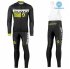 2016 Scott Long Sleeve Cycling Jersey and Bib Pants Kit Black Yellow