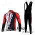 2013 Giant Long Sleeve Cycling Jersey and Bib Pants Kits Red