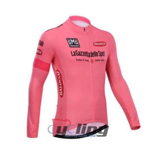 2014 Giro d\'Italia Long Sleeve Cycling Jersey and Bib Pants Kits