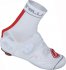 2014 Castelli Cycling Shoe Covers white and red