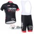 2015 Bora Black Cycling Jersey and Bib Shorts Kit Black
