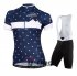 2015 Women Nalini Cycling Jersey and Bib Shorts Kit Blue Whi