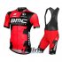2016 Bmc Cycling Jersey and Bib Shorts Kit Red Black