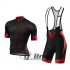 2016 Specialized Cycling Jersey and Bib Shorts Kit Black Red