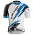 2016 Trek Cycling Jersey and Bib Shorts Kit White Blue